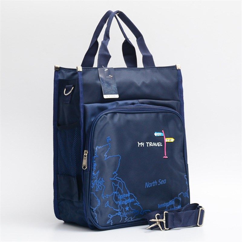 初中大号防水g牛津布男学生补课包拉链文件资料袋补习袋帆布手珏