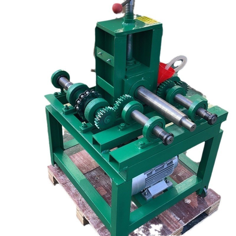 镀锌管大棚骨架握弯机 不锈钢C滚动式折弯机 立式电动弯管机