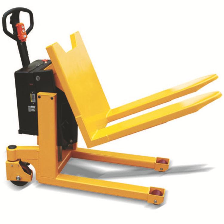 多功能工位车可倾斜翻转搬运车电动堆高车电动叉车货物升降叉车