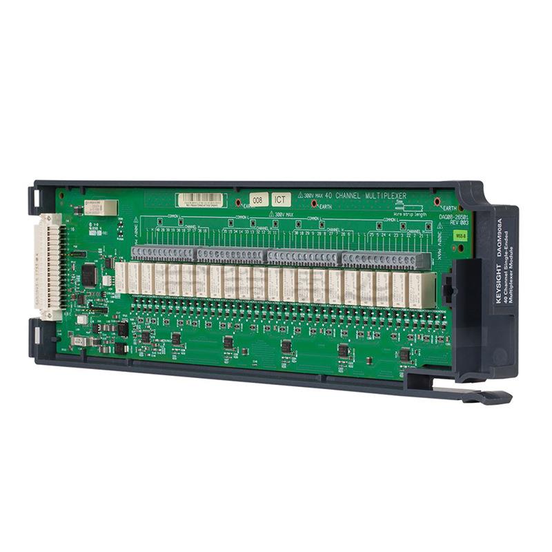 用于DAQ970A和DAQ973A的DAQM908A40通道单端多路复用器模