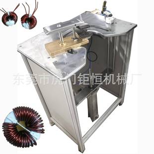 共模磁环电感产品夹板钩针式绕线机