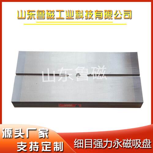 永磁吸隔细XM91密极盘 1000N间密XM91-200×30磨床用强力密极永磁