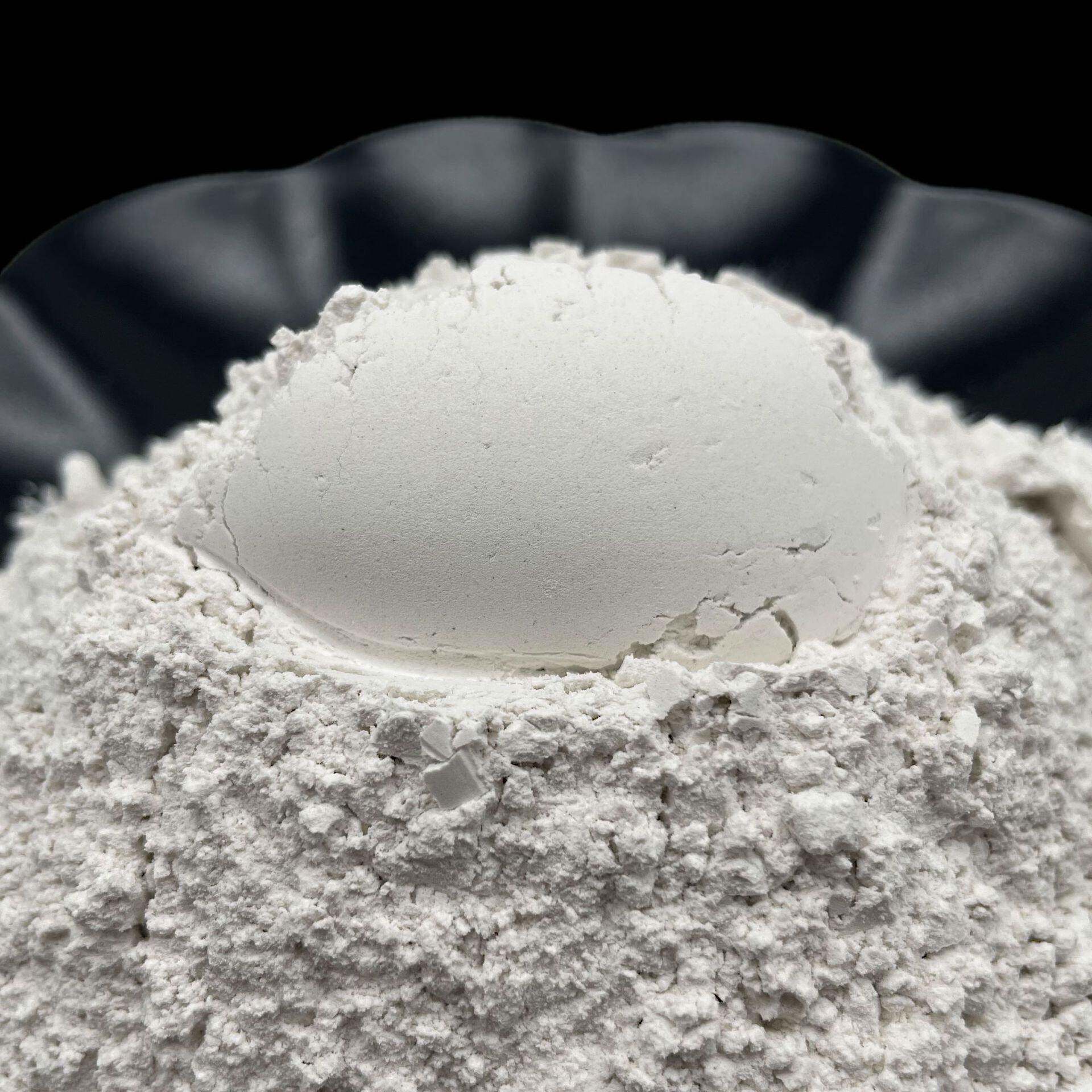 二水石膏粉生熟石膏粉氧化钙白色325目适用轻工农业建筑材料