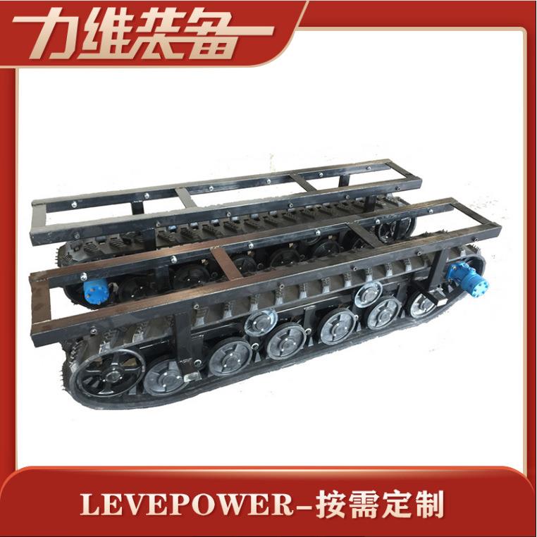 现货出售大扭矩履带底盘全地形橡胶履带底盘消防橡胶履带底盘