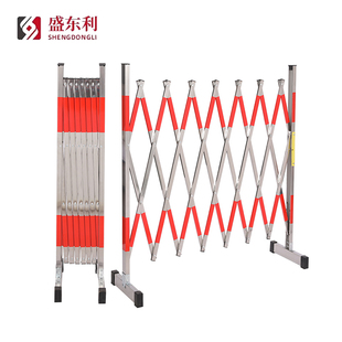 不锈钢伸缩围栏电力不锈钢隔离栏幼儿园伸缩围栏可移动不锈钢护栏