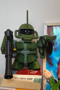 动漫装饰摄像头保护壳3D打印智能监控云台外壳扎古新款帅气