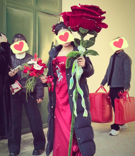 新款精美DIY材料包送女友520结婚礼物超大玫瑰花束扭扭棒花束2026