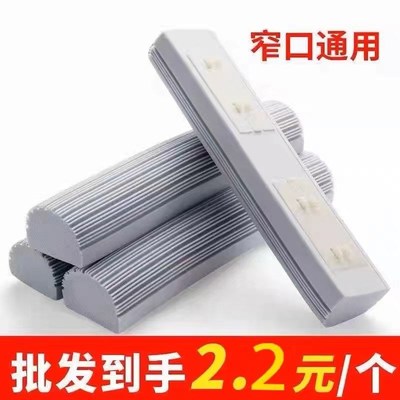 10个装对折式胶棉拖把头墩布头家用吸水海绵替换装拖布海棉头通用