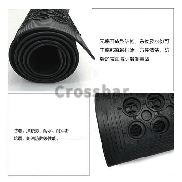 吧台用具酒吧抗疲劳胶垫厚地胶垫防滑垫厨房地垫防油 餐厅店酒店