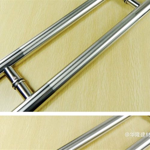 不锈钢玻璃门l拉手地弹簧门把手玻璃门大拉手 扶手大门大拉手手把