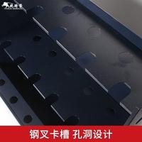 驍騎營保安防衛(wèi)鋼叉防暴裝備展示架自衛(wèi)學(xué)校幼兒園工廠用防爆支架