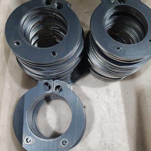 65Mn弹簧钢条1.4米/锰钢扁钢耐磨瓦工机械农具激光打孔切割定制