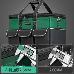 帆布超大号加厚耐磨收纳袋便携式 电工专用工具包结实耐用维修安装