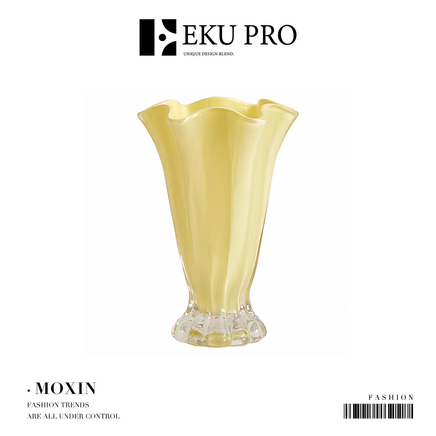 EKU PRO·陌心·白菜玻璃花瓶轻奢水培鲜花摆件居家装饰 | Moxin