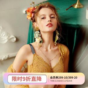 怡倩大胸显小文胸薄款 全罩杯收副乳防下垂胸罩大码超薄内衣女