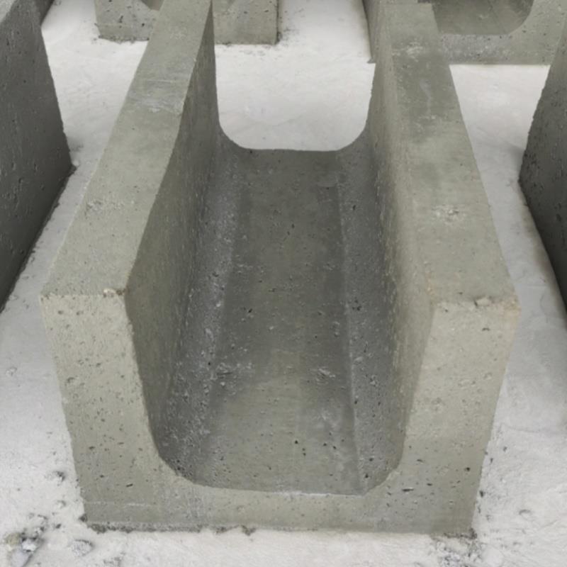 混凝土U形流水槽田地水泥排水槽高标准农田排水沟U型排排水槽