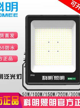 科明T/T7pro/K2系列投光灯绝缘灯LED泛光灯IP66户外50W100W200W