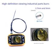 3.5英寸工业内窥镜汽车检测工业管道3.7mm高清双镜头内窥镜相机