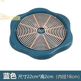 家用暖壶垫托盘硅胶开水壶垫简约热水壶底座防漏水防污垢隔热茶垫