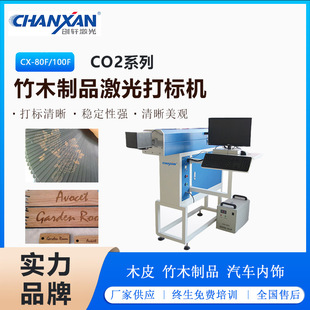 二氧化碳激光器竹木制品玻璃管激光打标机汽车内饰塑料激光镭雕机