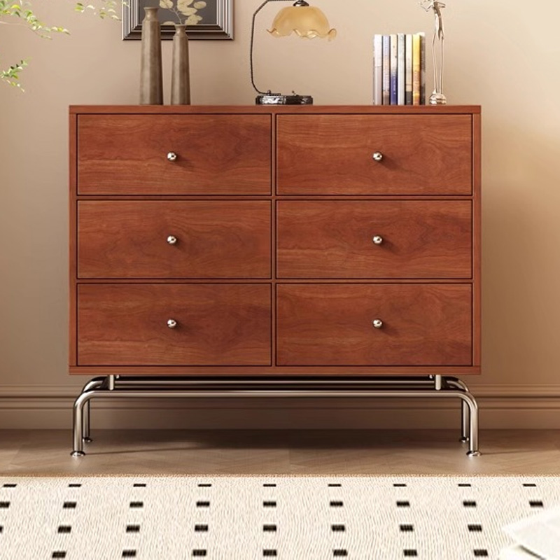 实木斗柜中古风靠墙收纳柜置物柜