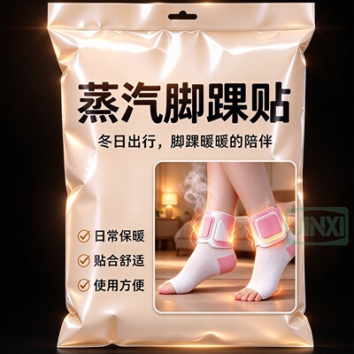 【蒸汽热敷】三阴交穴位脚踝贴