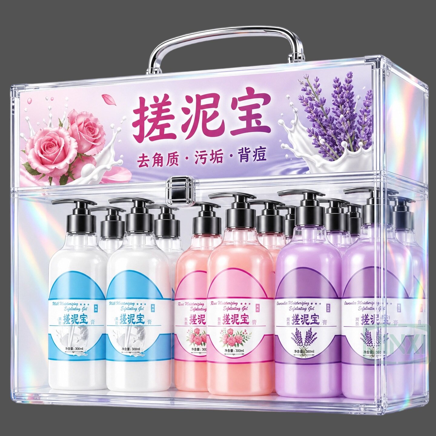 搓泥宝全身去角质去死皮磨砂膏