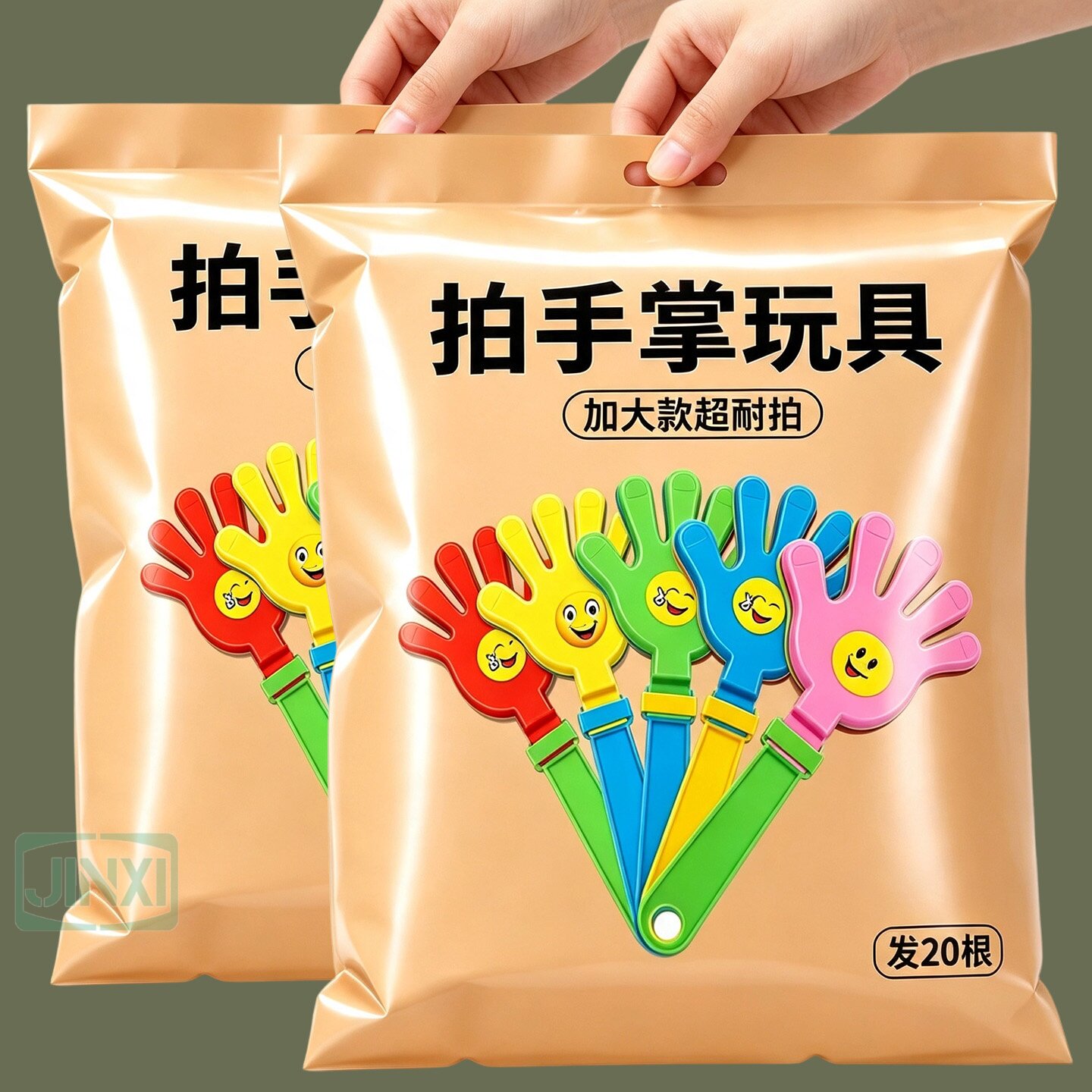 大号加厚拍手器加油助威神器