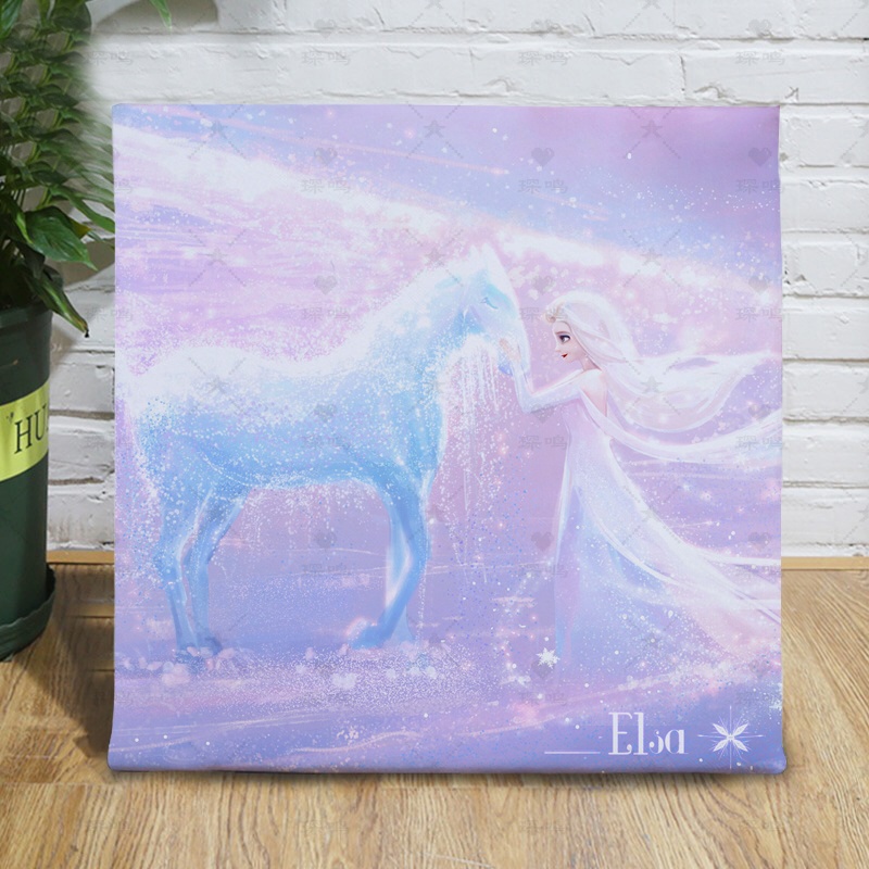 冰雪奇缘艾莎记忆棉防滑椅垫