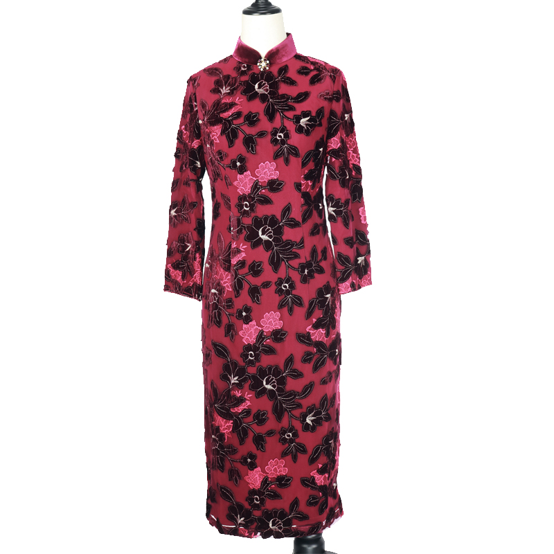 凤禧2025秋冬新款改良旗袍