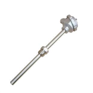 WRNK-232 WRNK-282K型铠装热电偶高精度镍铬镍硅防水防溅温度探杆