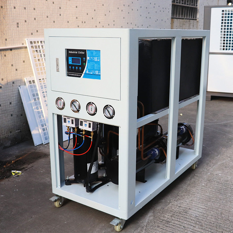 10HP冷水机组水冷式水箱式循环冷冻机注塑机模具冷却机水槽降温