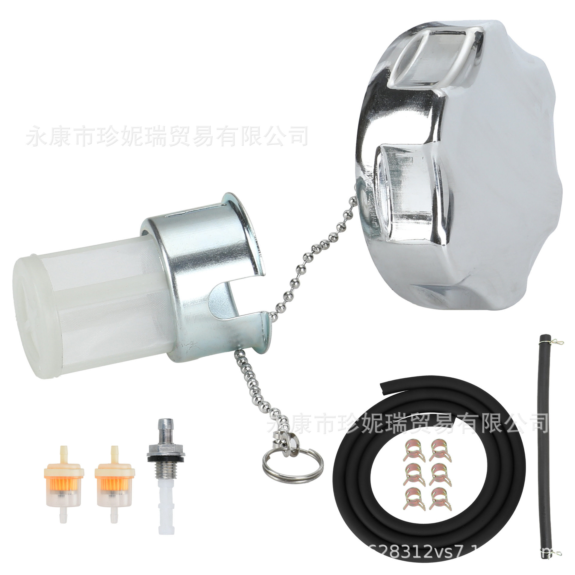 汽油机配件GX160/GX200/GX390不锈钢油箱盖Predator 212cc发动机