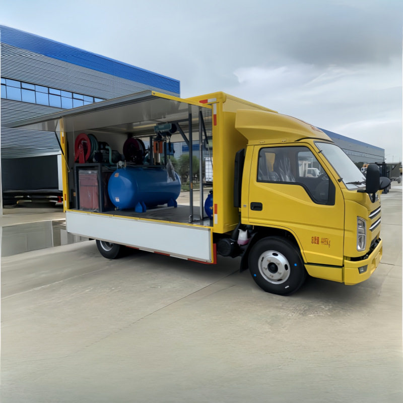 风电矿山移动换油检修车
