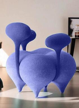 红魔法气沙发发UUA创意单人位球网时尚气泡休闲椅轻奢设计师个性