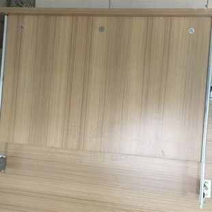 办公桌电脑键盘托架抽屉B轨道二节导轨2节滑轨滑倒道支架 加厚吊装