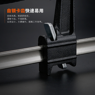 木工夹子夹具g夹钳固定工具夹重型O夹紧器子型快速水平夹 f夹