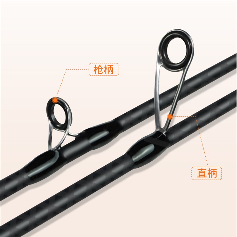 kawa 新款实心超轻碳素马口竿UL超软溪流微物路亚竿单竿套装远投