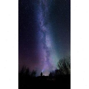 定制星空门帘布艺温馨唯美家用卧室客厅隔断棉麻帘免打孔厨房遮挡