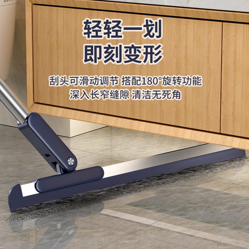 日本精工刮水器适拖地家用刮地板硅胶拖把卫生间扫地面神器