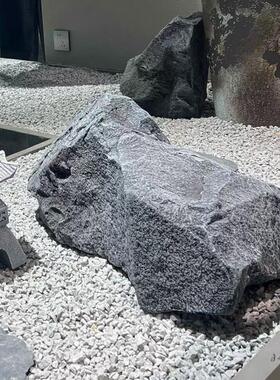 pu彷真石头灰色定制泡沫雕塑假山假石商场造景道具橱窗舞台车展