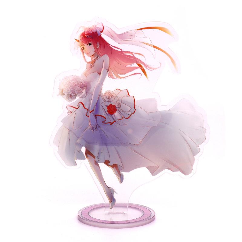 动漫周边立牌DARLING in the FRANXX 国家队02双面亚克力摆件摆台