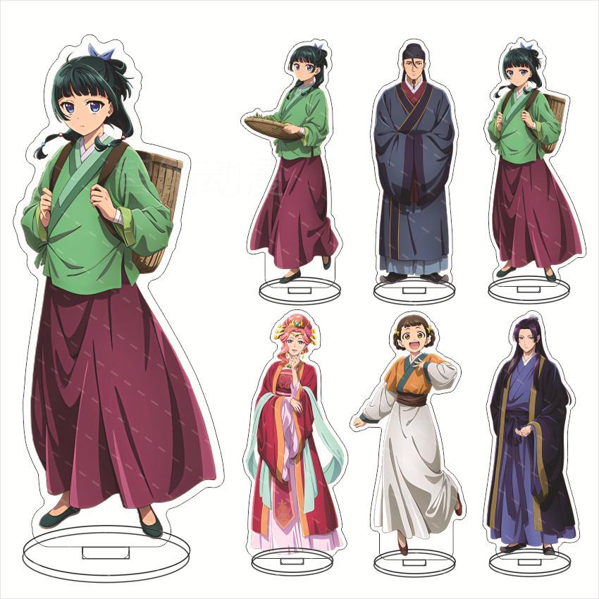 药屋少女的呢喃 亚克力大立牌 猫猫 壬氏 玉叶妃 亚高顺 克力摆件