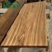 乌金木大板桌实木板桌面板茶桌餐桌面板直拼板实木板踏步板窗台板