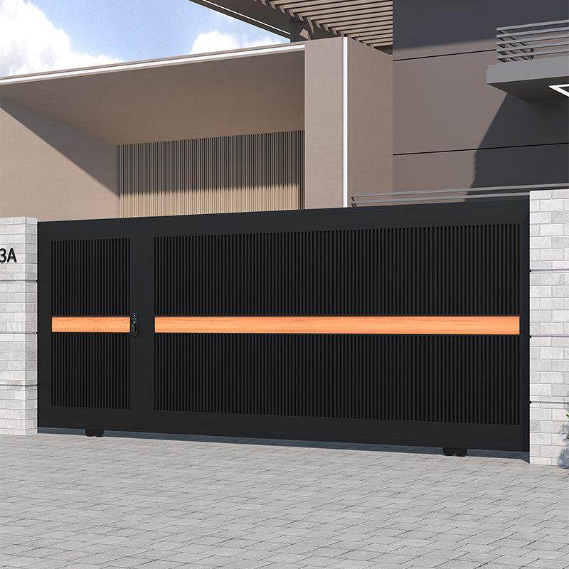 民观亭铝艺屋庭院门社区车库门电动推拉门铁门栅栏门工厂门,全屋定制,庭院门,淘宝优惠券,粉丝福利购,淘宝优惠卷