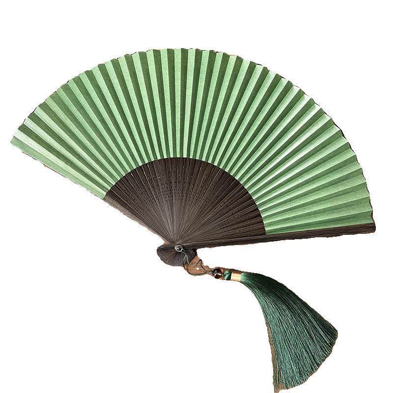 芷墨古风竹柄折扇6寸穿面纸扇空白书画DIY扇子素面纯色彩色纹理,居家日用,扇子,淘宝优惠券,粉丝福利购,淘宝优惠卷