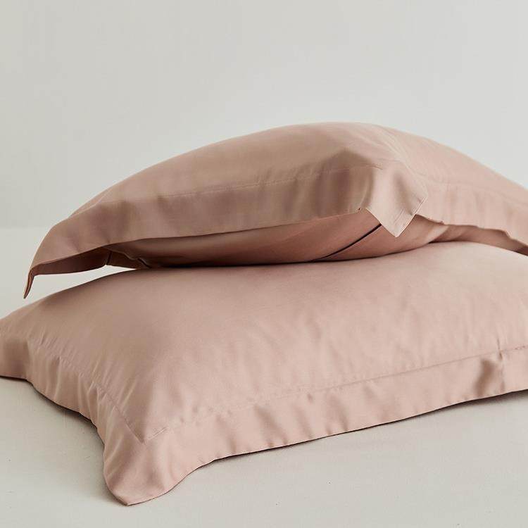 夏季大甩卖热门单品60支蓝精双面天丝纯色枕套清凉冰丝素色枕套对,床上用品,枕套,淘宝优惠券,粉丝福利购,淘宝优惠卷