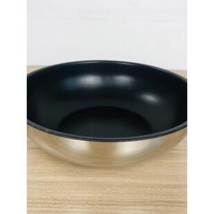 瑕疵户外露营快热平底锅煎炒锅汤锅火锅不粘锅无把手电磁灶燃气