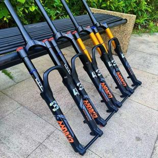 正品玛卡威34管160行程桶轴气压前叉阻尼登山自行车避震前叉超软