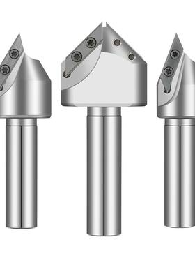 长刃型倒角铣刀杆单边角度15°20°30°45°60度XCET300404边长30